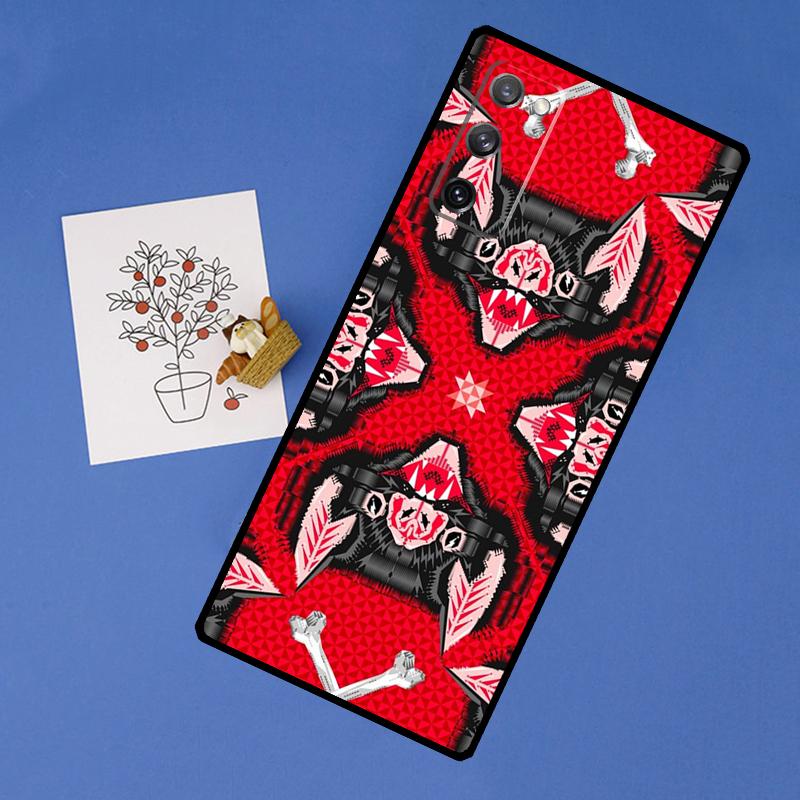 Halloween Bat Phone Case For Samsung Galaxy S25 Ultra S9 S10 S20 S21 S22 Plus S24 FE S23 Ultra Back Cover