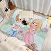 Precious Moments Cute Bathroom Mat Retro Multiple Choice Living Room Kitchen Rug Non-Slip Bedside Mats