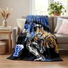 BYU Cougars blanket Flannel Blanket Soft Cozy Plush Throw for Sofa Bed Lightweight Home Decoration