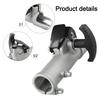 Metal Extension Pole Connector For Hedge Trimmers, Brush Cutters, Fits 26mm & 28mm Shaft Diameter Garden Tool