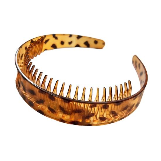 Women Headband Extra-Wide Anti-Slip Teeth Plastic Hair Hoop Strong Fixation Hairband Washing Face Hair Accessory