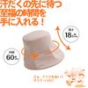 [Unplug] Large Sauna Hat with Mesh Lining for Men and Women, Washable, Quick-Drying, FLOPPY HAT (Beige)
