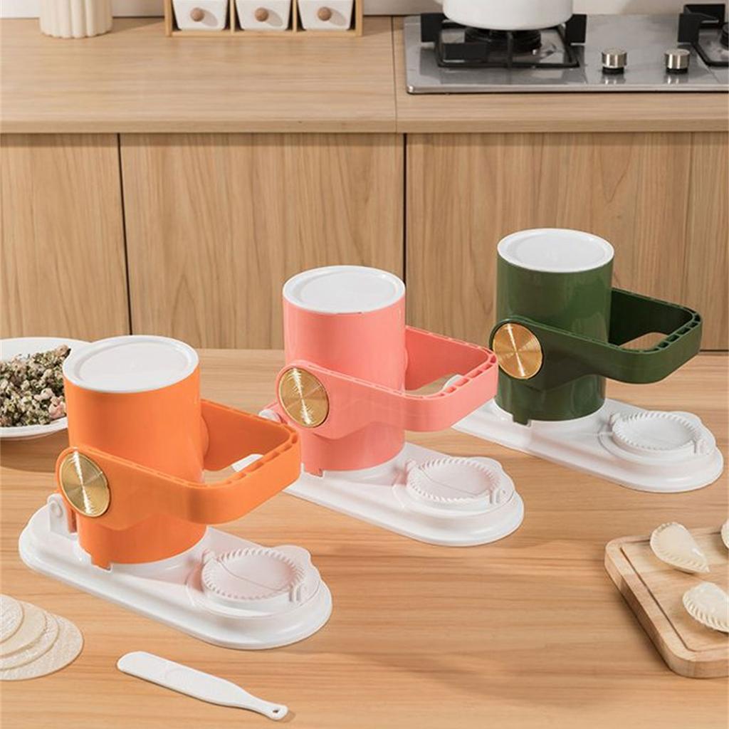 DIY Dumpling Wrapper Artifact Plastic Manual Wrapper Making Mold Dough Pressing Tool Baking Pastry Dumpling Maker Gadget