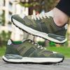 Fashion Mesh Upper Male Sports Shoes Gray Breathable Walking HikingTrekking Outdoor Size 9 Shoe in Promotion Gym Men's Casual Sneakers
