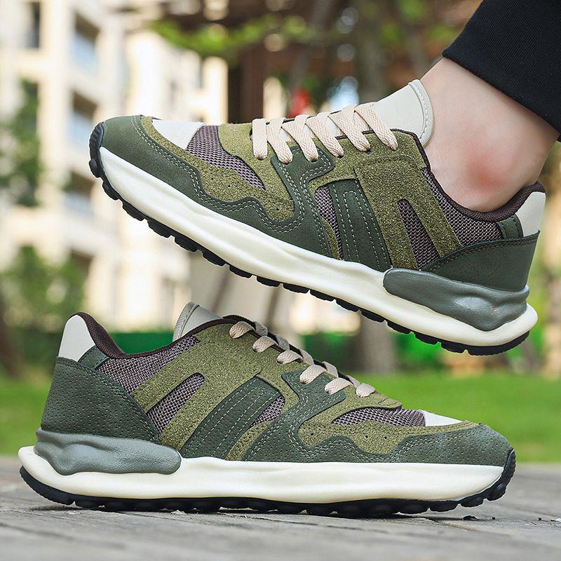 Fashion Mesh Upper Male Sports Shoes Gray Breathable Walking HikingTrekking Outdoor Size 9 Shoe in Promotion Gym Men's Casual Sneakers