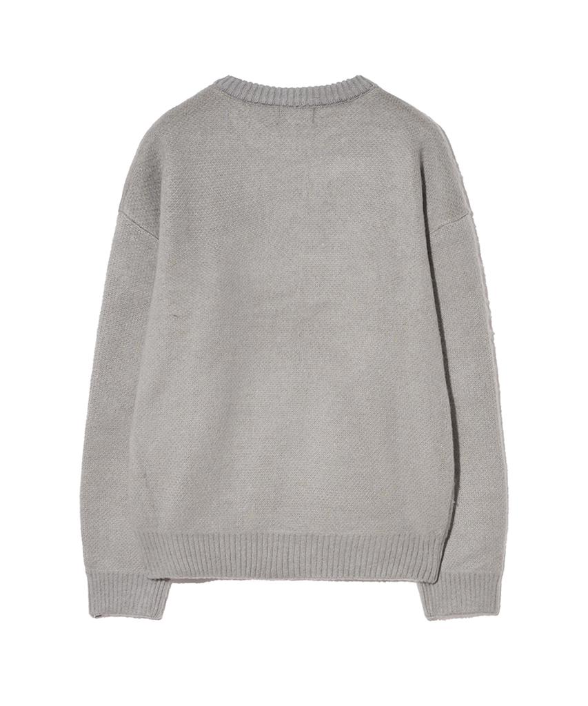 PHYSICAL DEPARTMENT Startail Brush Knit_Gray