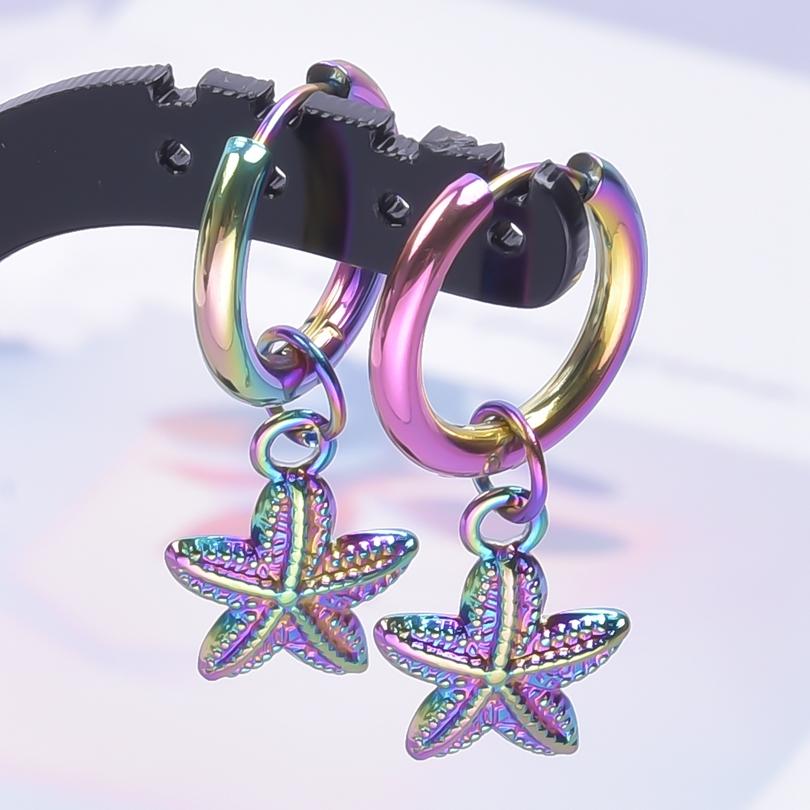 High Quality Aretes Stainless Steel Earrings For Women Men Punk Accessories Ear Piercing Fashion Kpop Jewelry Pendientes Mujer