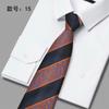 Men'S Tie Polyester Jacquard Embroidered Tie High-End Business Casual Dress Tie