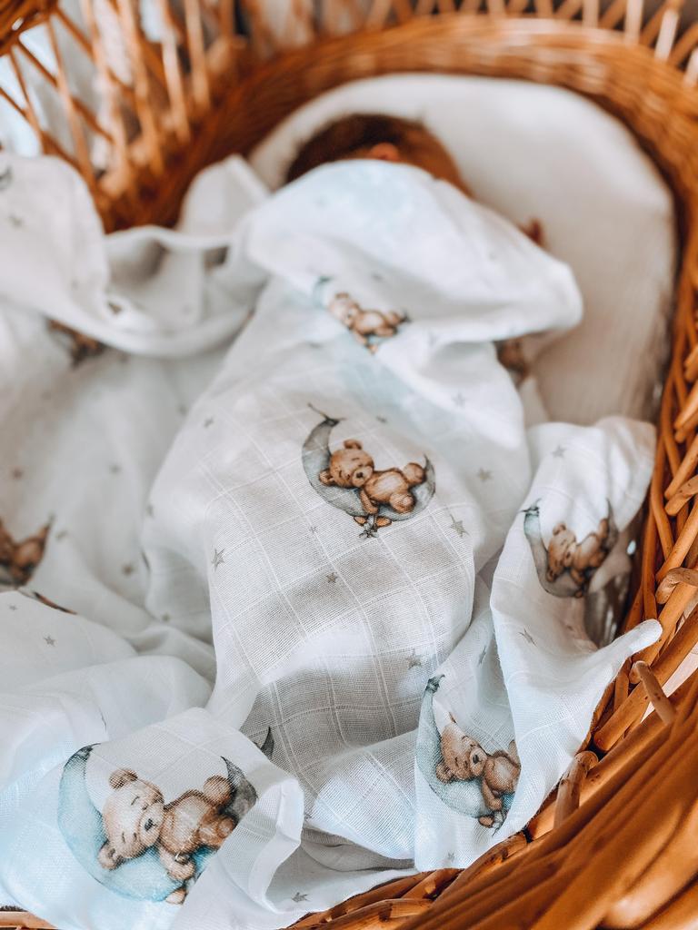 Muslin Swaddle “Bears”