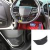 Carbon Fiber Cover Trim Steering Wheel Sticker For Cadillac ATS ATS-V 2013-