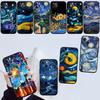 RE55 Starry Night Van Gogh Painting Phone Case for Samsung Galaxy S20 S21 S22 Ultra FE + Plus A21S A22 A24 A25 A26 A30 A30S A31