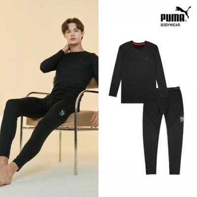 Bodywear Puma Men S Warmwear  2 typeS  Top And Bottom  Black lateSt