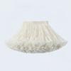 Lace Skirt Girls Fluffy Chiffon Pettiskirt Solid Colors Tutu Skirts Girl Dance Skirt Christmas Tulle Petticoat Tulle