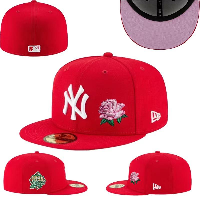 [Florida Marlins] Cappello da sole con visiera chiusa LA Cappello da sole per coppia Cappello ricamato Chiusura completa Berretto da baseball