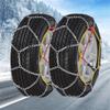2 PCS Snow Tire Chain Car Truck SUV Anti-Skid Emergency Winter ICE Traction Belt