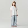 ELLE KIDS Girls' French Style Ruffle Straight Leg Trousers