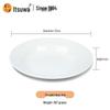 WUHE A5 Melamine Imitation Porcelain Dinner Plate