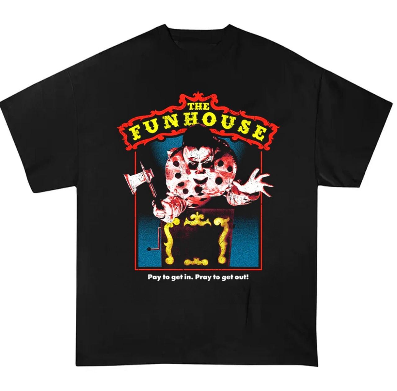 

NEW! The Funhouse Clown Horror Unisex Graphic T-Shir Halloween S