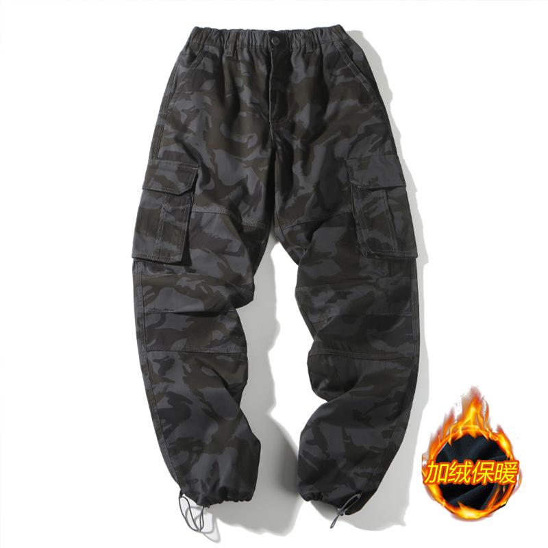 Outdoor Multi-pocket Overalls Men's Spring and Autumn Straight Loose Casual Mountaineering New Summer Thin Pants