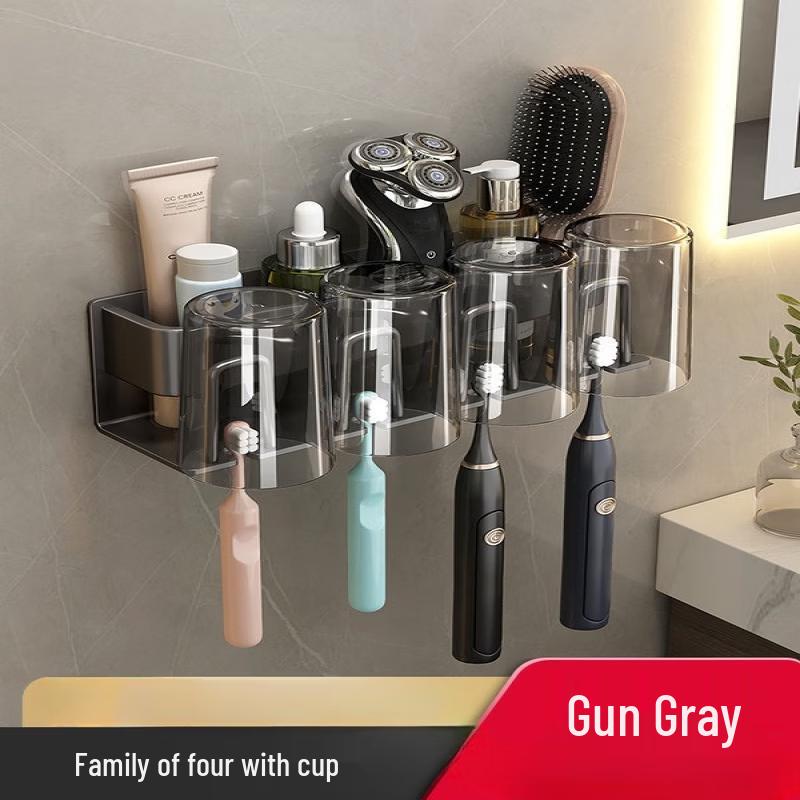 Cmaos Wall-Mounted Toothbrush Holder