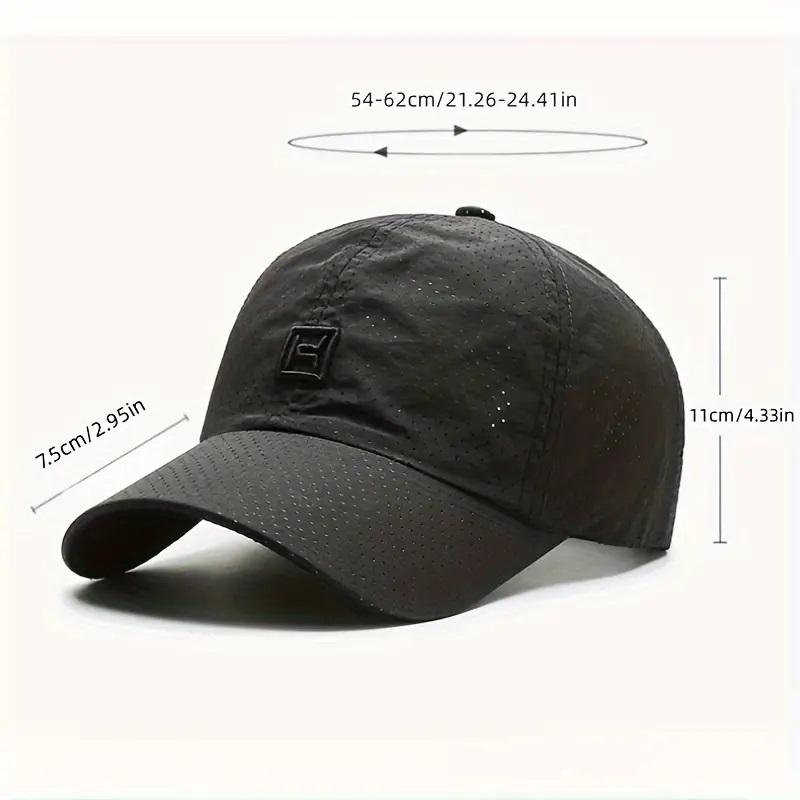 Unisex Sunshade Breathable Quick-drying Baseball Cap With Trendy Pattern For Outdoor Fishing