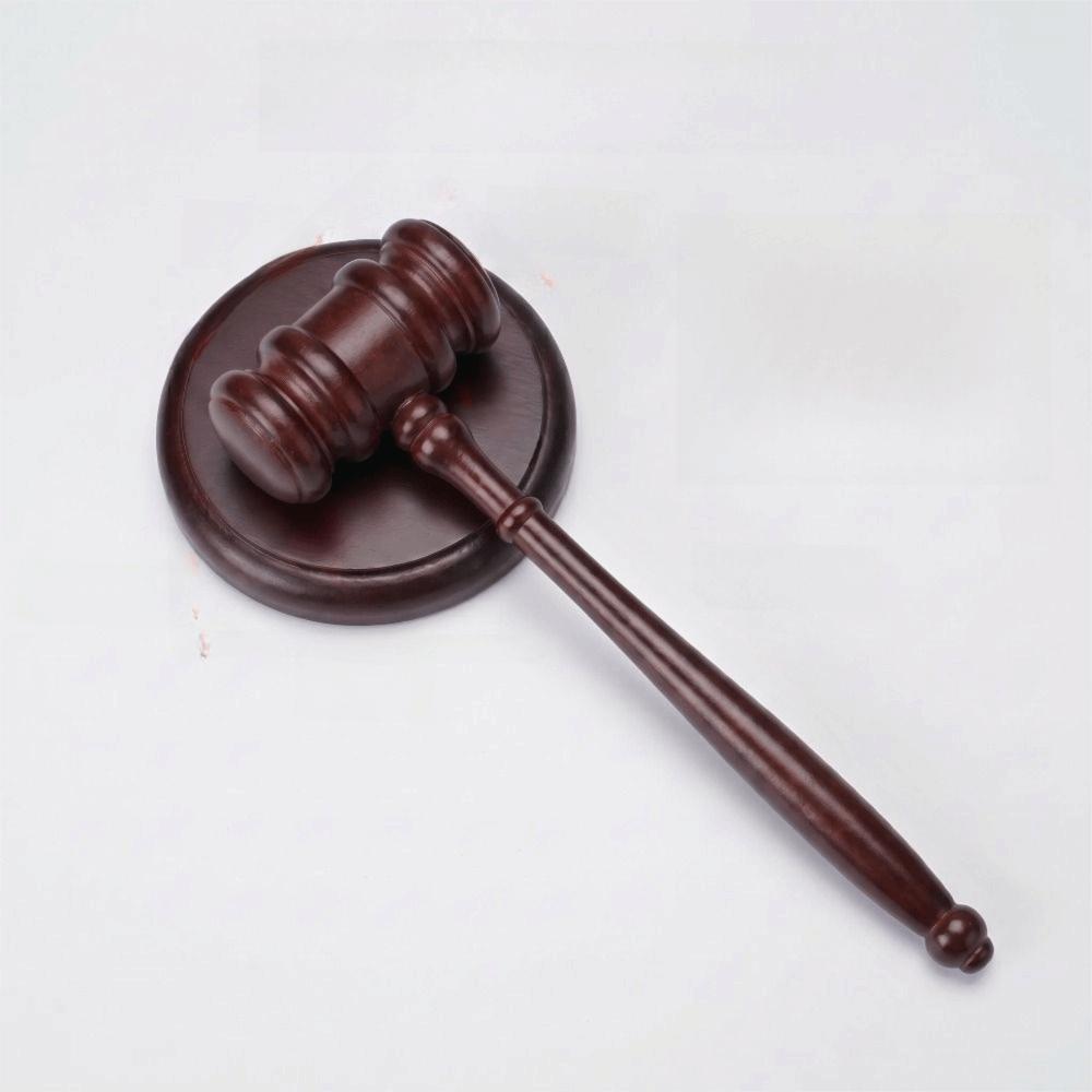 with Sound Block Wood Adjudgement Gavel High Quality Decorative Hammer Set  For Lawyer