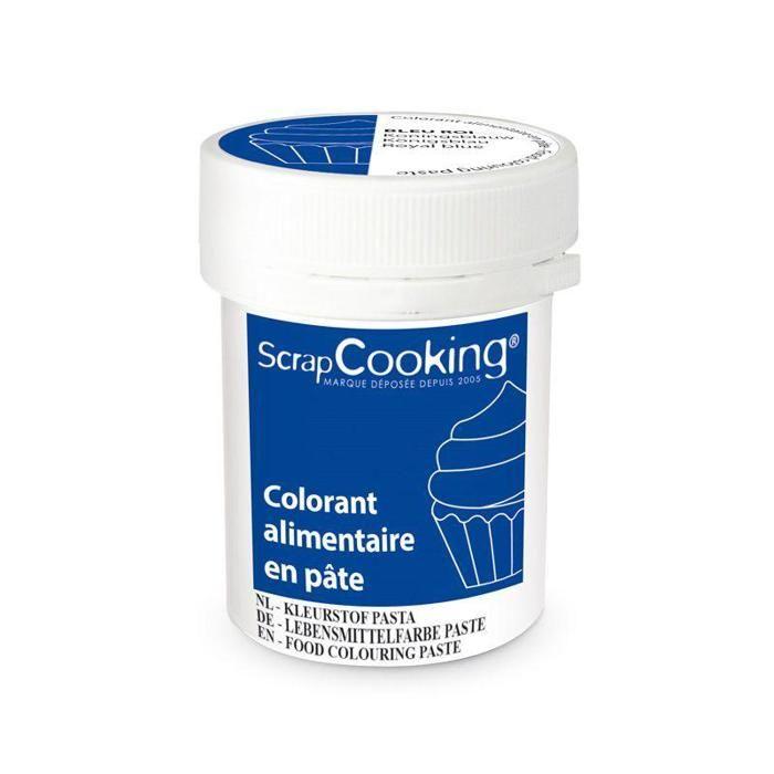 Colorant alimentaire en pâte 20 g - Bleu roi