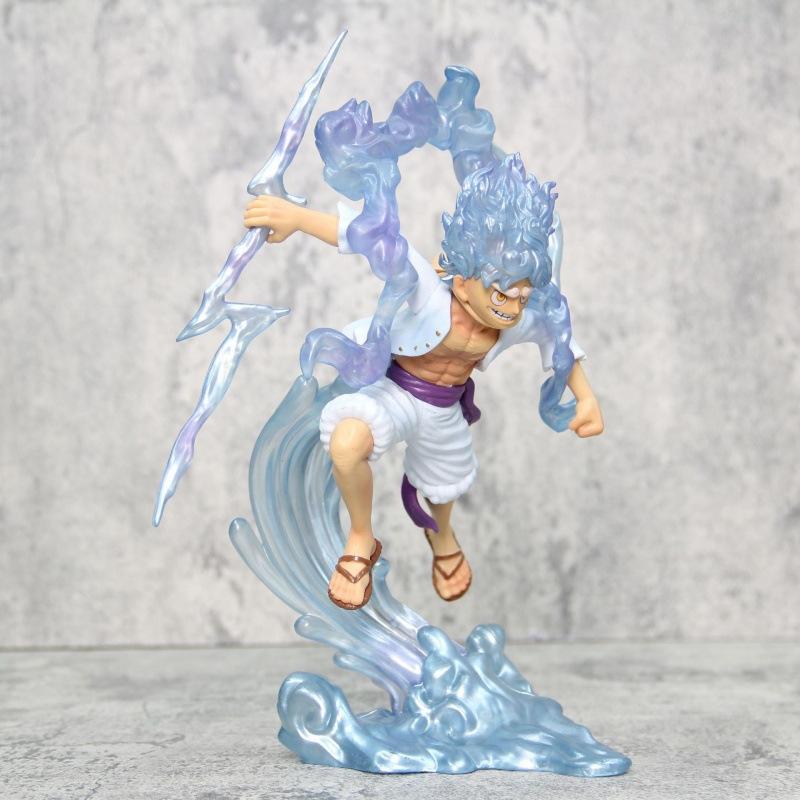 Series 2 Helios Nika Anime Game Acrylic Stand, Action Figure Toy, One Piece Luffy PVC Acrylic Desktop Stand, Nika Luffy Toy Figures