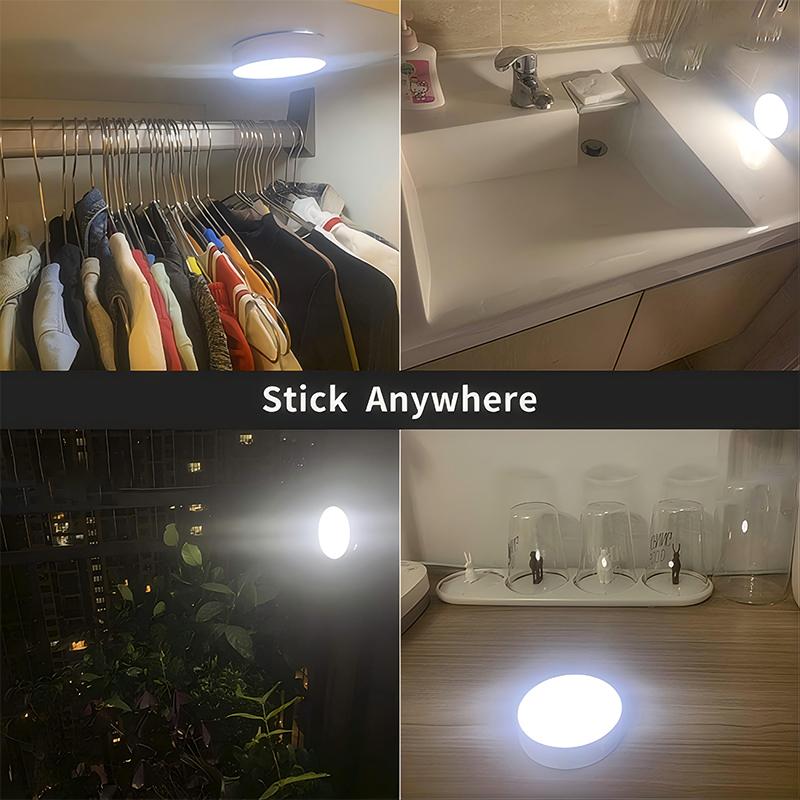 Led Light Sensor Movement Night Light USB Rechargeable Night Lamp For Kitchen Closet Light Wireless Led Wardrobe Staircase Lamp