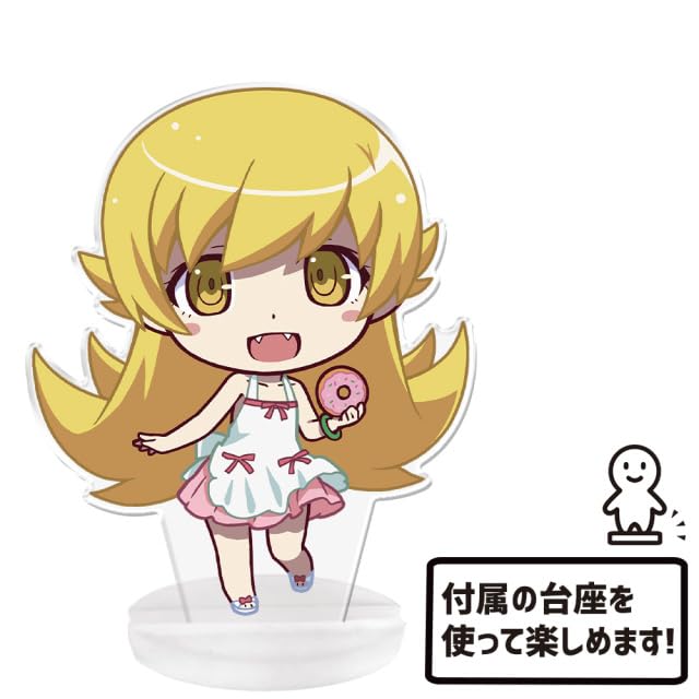 Monogatari Series Puni Colle Acrylic Figure (with stand) Shinobu Oshino