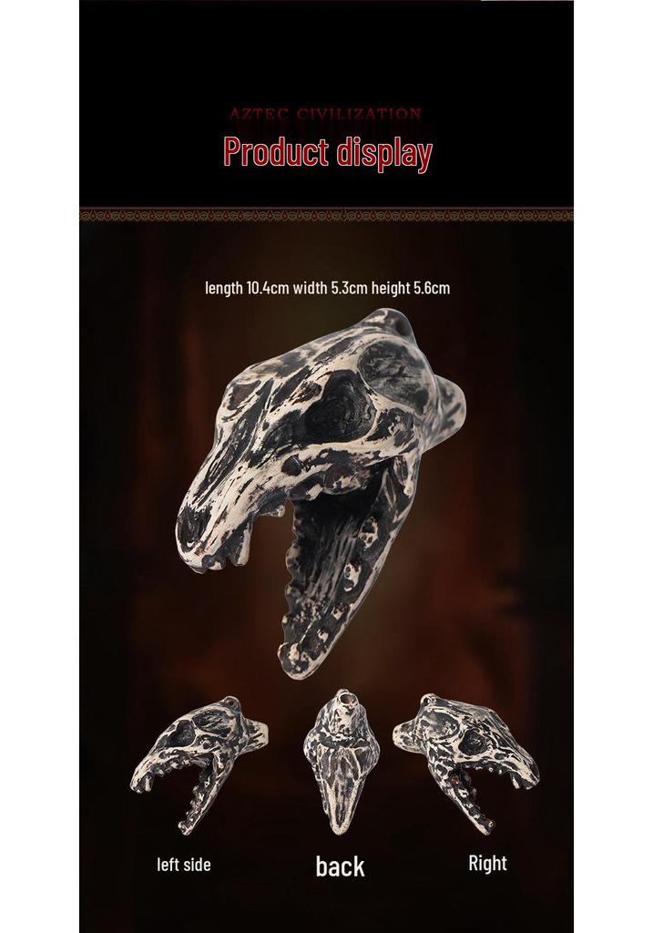 Aztec Ghost & Crow Death Whistle for Halloween Pranks