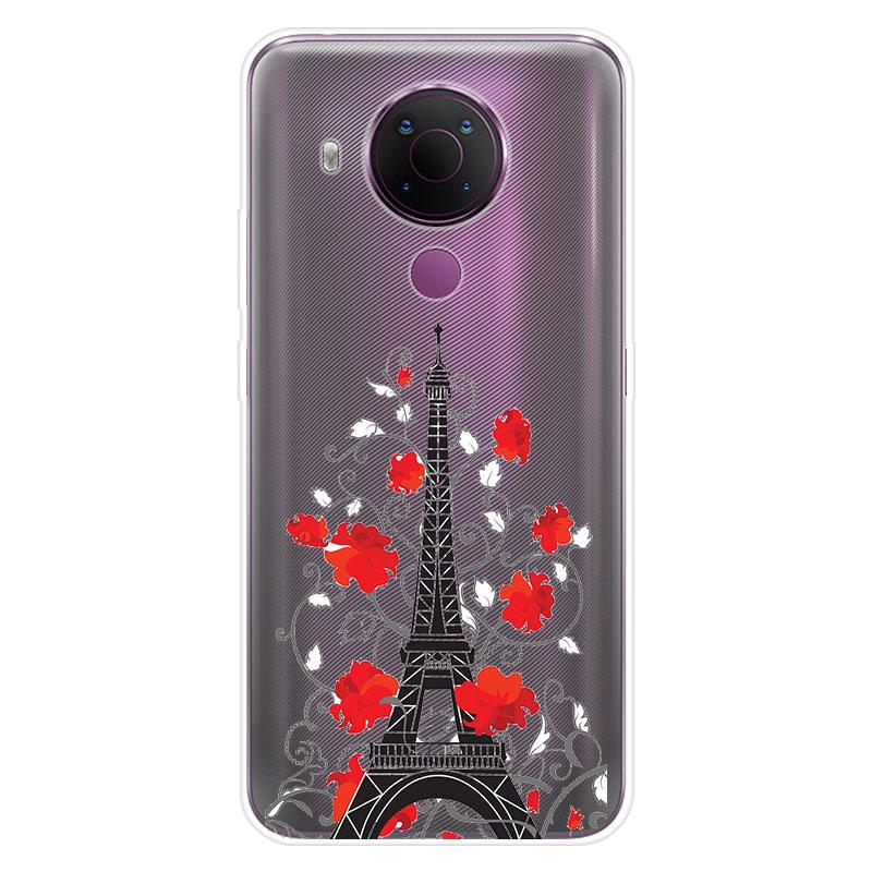 Cheap For Nokia 5.4 Silicone TPU Back Cover Soft Phone Case For Nokia 5