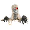 Halloween decoration, one-eyed mummy, flexible arms, glowing eyes, creepy howl, 55x18x35 cm