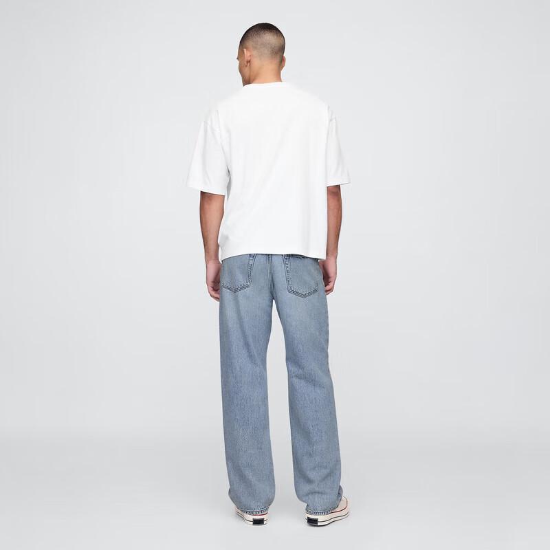 Gap Men's 703775 Loose Fit Cotton Lyocell Blend Denim Jeans