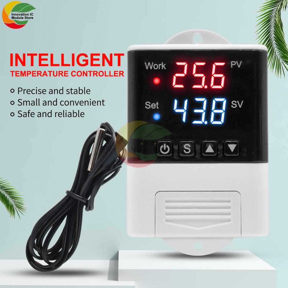 

AC 110V 220V DTC2201 DTC1201 Temperature Controller Thermostat DS18B20 NTC Sensor APP Control For Smart Home