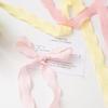 1 Roll Plain Fishtail Yarn Ribbon For Wedding Invitation Flower Bouquets Birthday Party Cake Gifts Packaging Lace Ribbon Decor