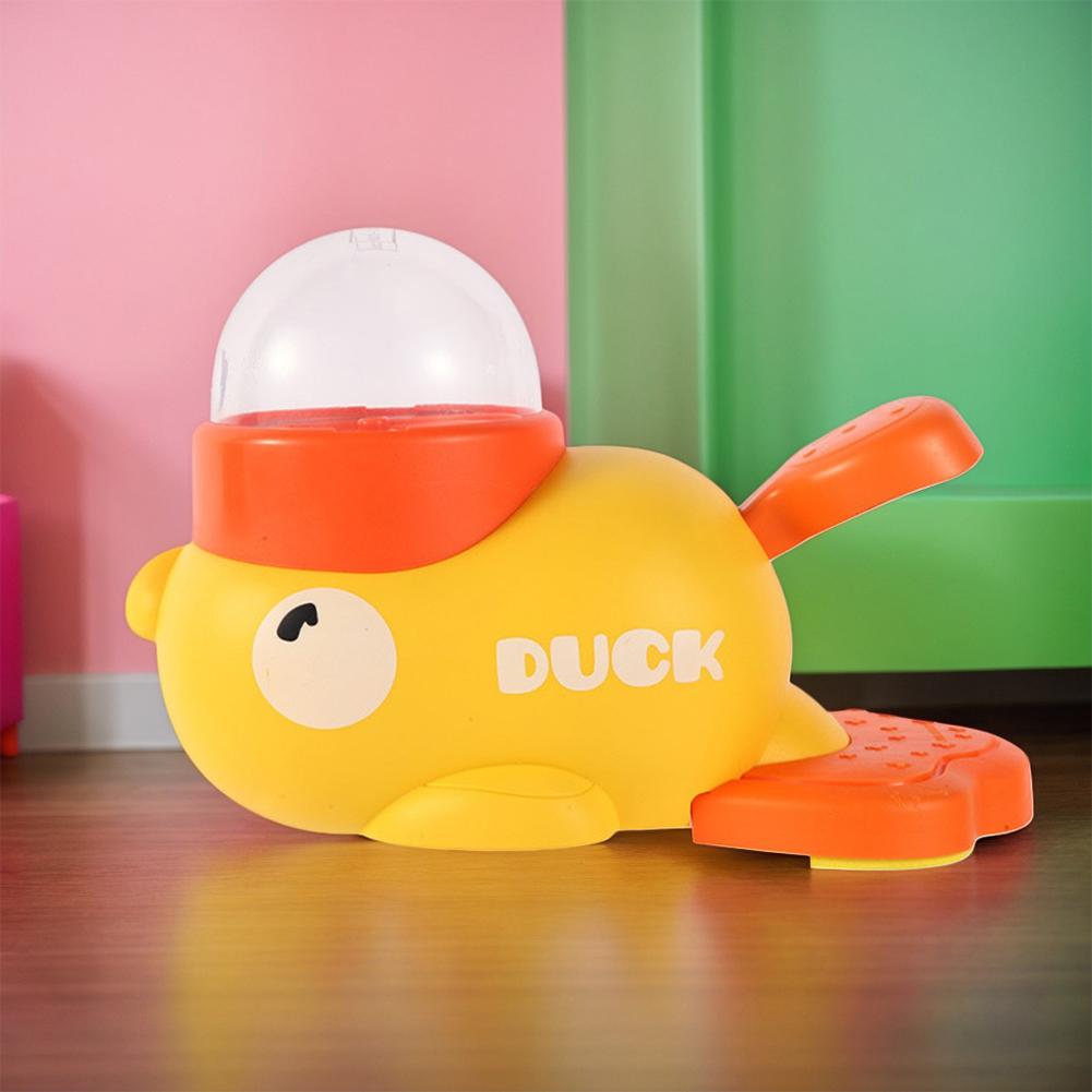 Interaktivní pomalý dávkovač krmiva pro psy Kreslený design kachny Hračka puzzle na krmivo pro psy Interaktivní dávkovač pamlsků pro malé a střední psy
