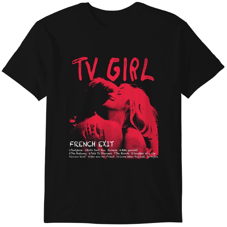 TV Girl Band UK Tour 2023 T-Shirt, TV Girl Band French Exit Album Concert Merch, Vintage Retro Style Shirt Classic T-shirt