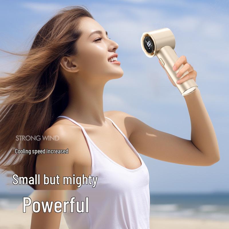 Portable Silent Mini Fan with Strong Wind for Students and Dorms