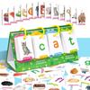 129 Visual Word Education Desktop Cards Early Education Enlightenment Picture and Text Cognitive Cards Parent-child Interaction Cards