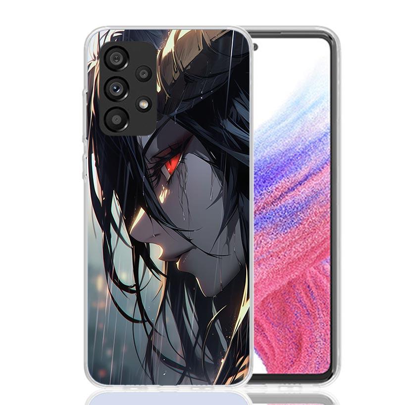 Albedo Overlord Anime Phone Case For Samsung Galaxy A17 A16 A14 A15 A13 A57 A56 A54 A55 A53 A37 A36 A34 A35 A33 A26 A24 A25 A23