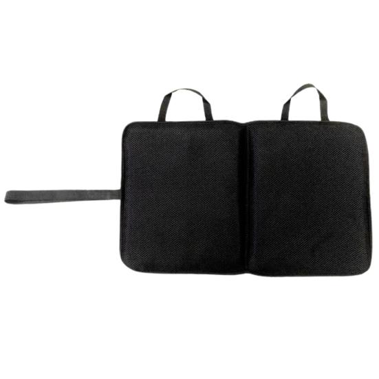 Gel Technology Seat Cushion Ultimate Comfort Ergonomic Design Travel Cushion Foldable Portable Breathable Sitting Cushion for Airplane Stadium Camping