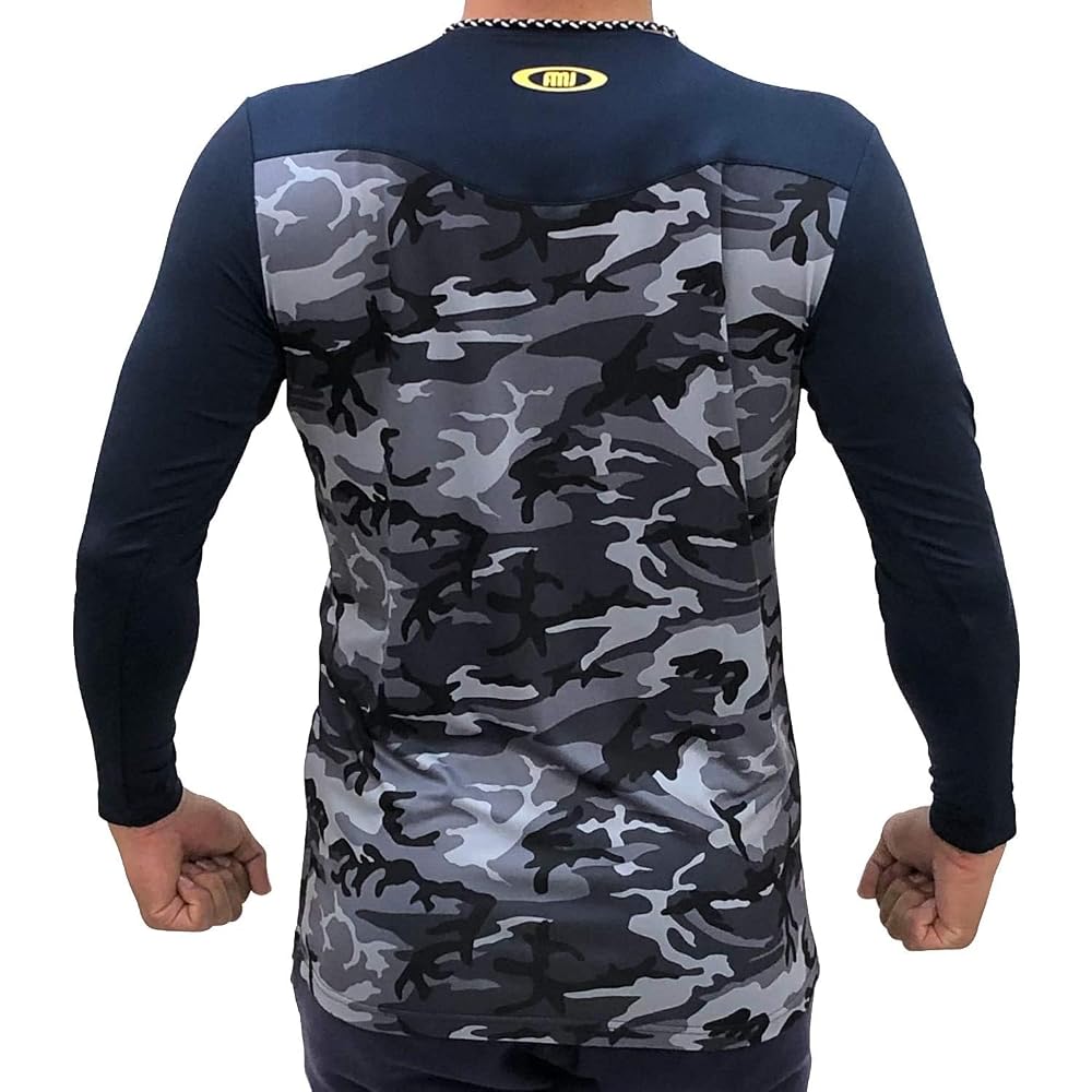 ActiveM Baseball Undershirt, Long Sleeve, 02-AMJLS, Navy, Size M