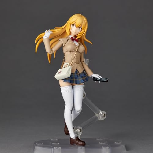 Revoltech Amazing Yamaguchi A Certain Scientific Railgun Misaki Shokuho (Winter Ver.) Action Figure