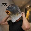 Unique Prank Gift for Adults Funny Fish Head Mask, Realistic Latex Carp Cosplay Prop, Animal Interactive Live Broadcast Mask Party Prank, Trick