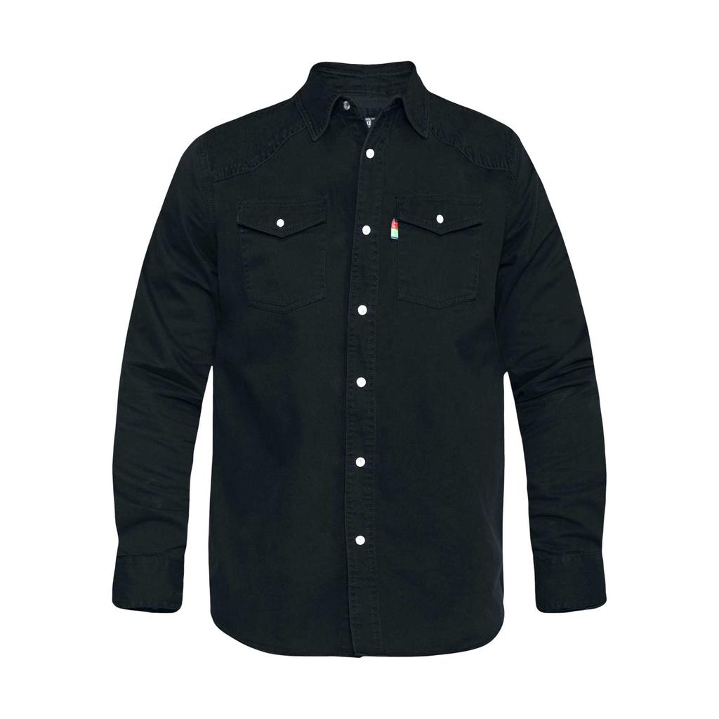 Duke Mens D555 Western Denim Shirt