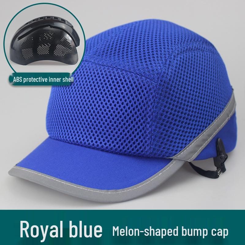 

Breathable Melon-Style Lightweight Baseball Cap Helmet with Mesh, Anti-Smash & Anti-Collision Safety Features
