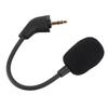 Flexible Microphone 3.5mm Plug Omni Directional Detachable Game Mic Replacement for HyperX Cloud Wired Headset