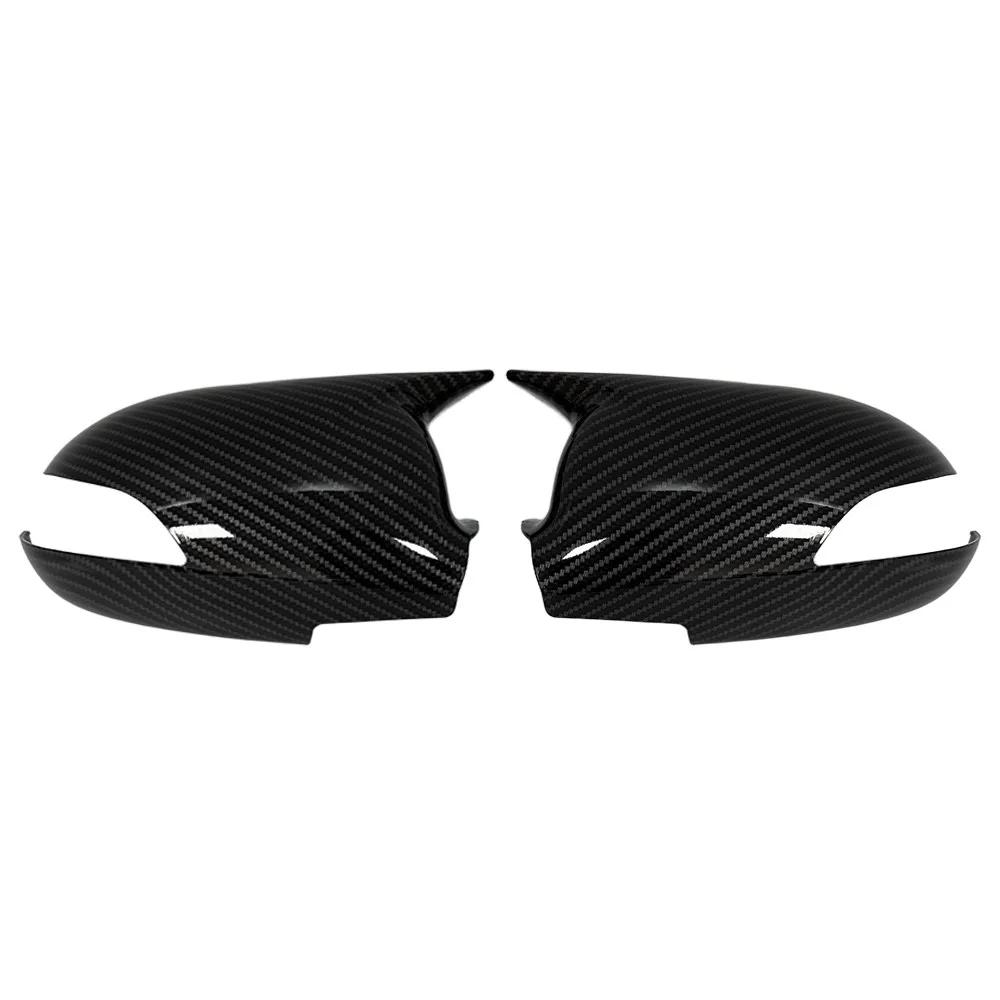 For Hyundai Elantra Avante 2008-2010 ABS Car Rearview Side Mirror Cover Wing Cap Exterior Door Housing Trim Adhesive Sticker