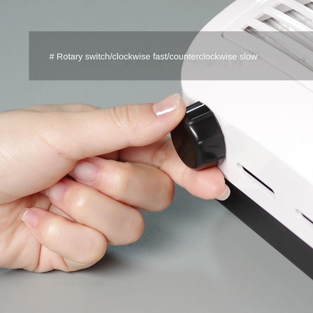 100W Nail Dust Vacuum Cleaner Removable Filter Screen Nails Dust Extractor Fan  For Nail Art